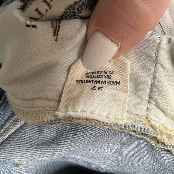 Polo Ralph Lauren Tompkins skinny crop jeans SZ 27/4 - Picture 7 of 7